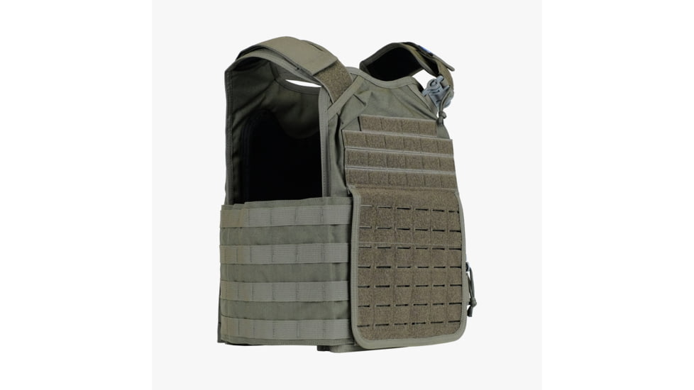 Premier Body Armor Core Plate Carrier w/ Level IIIA Cummerbund Armor, Ranger Green, 2XL, CPC-RG-2XL-IIIA