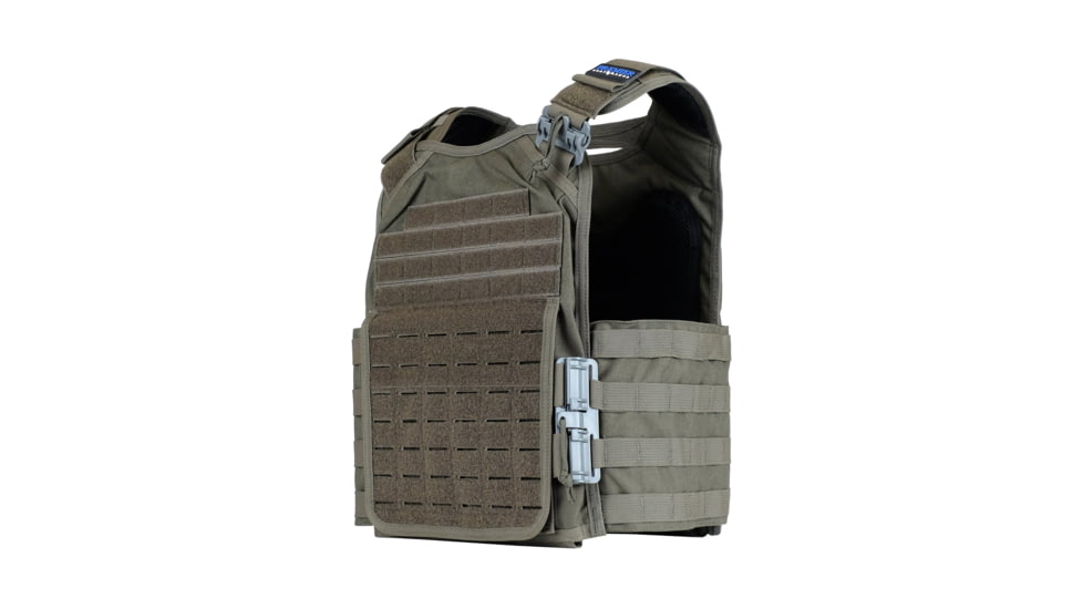 Premier Body Armor Core Plate Carrier w/ Level IIIA Cummerbund Armor, Ranger Green, 2XL, CPC-RG-2XL-IIIA