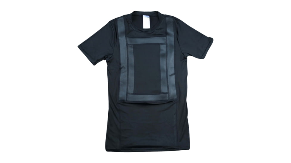 Premier Body Armor Everyday Armor T-Shirt, Extra Shirt Only, No Armor Panels, Black, 3XL, EAT-BLACK-3XL