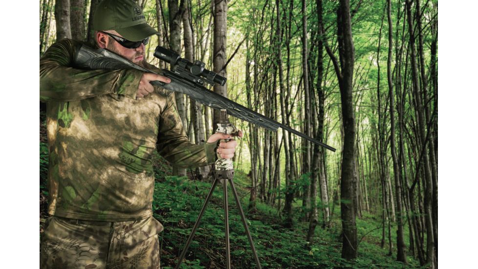 Primos Hunting Trigger Stick Gen 3 Jim Shockey Tall Tripod,24-62in,Truth Camo,Clam, 65815