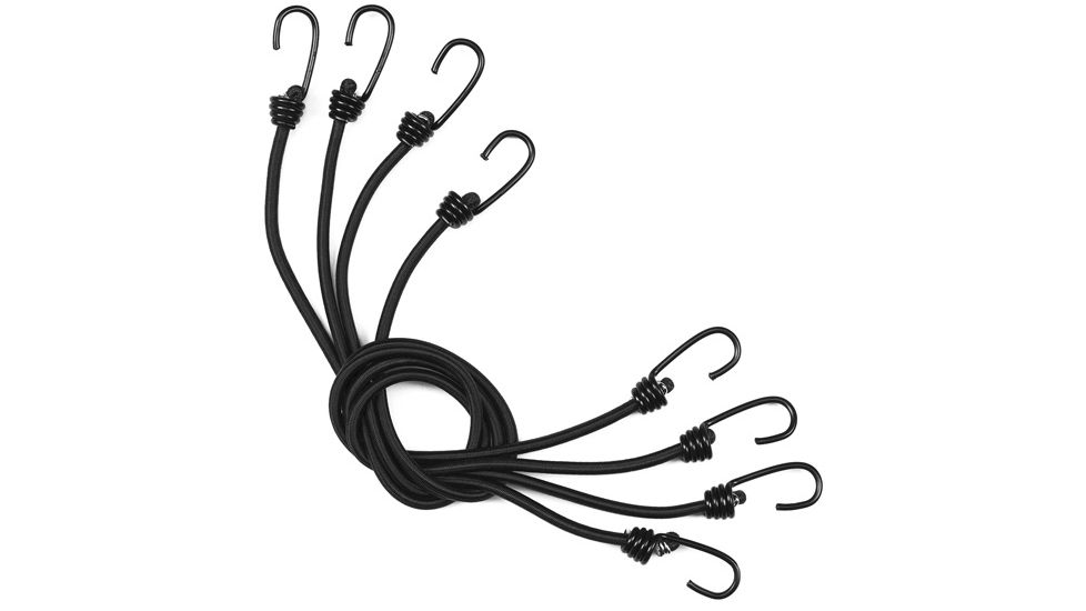 ProForce Heavy Duty Bungee Cord, Black, 4 Pack PF71070