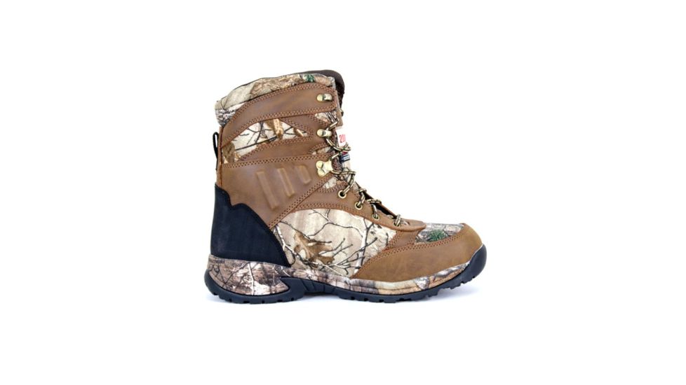 Proline Mamouth Waterproof Hunting Boot 2000g, Brown/Realtree XTRA Camo, Mens US 08.5, 61122XTR-085