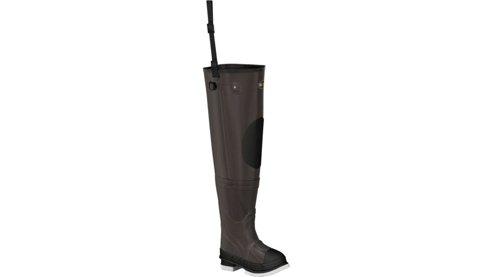 Proline Stream Rubber Hip Wader - Felt Outsole - Men's, Dark Brown, US 12 2011-F-12