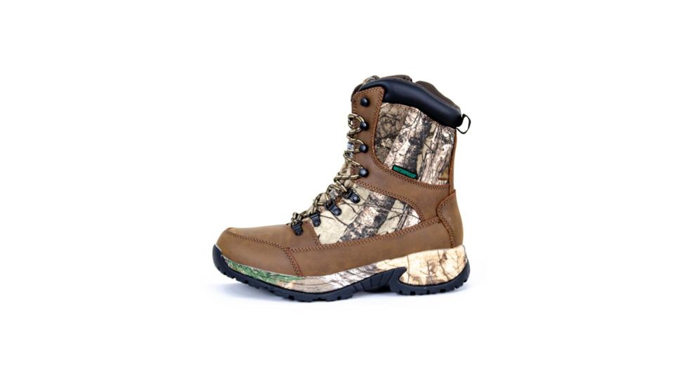 Proline Tundra Waterproof Hunting Boot 1000g, Brown/Realtree XTRA Camo, Mens US 08.5, 61123XTR-085