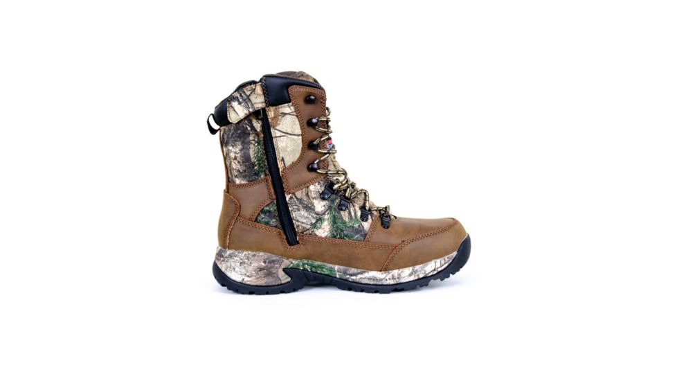 Proline Tundra Waterproof Hunting Boot 1000g, Brown/Realtree XTRA Camo, Mens US 08.5, 61123XTR-085