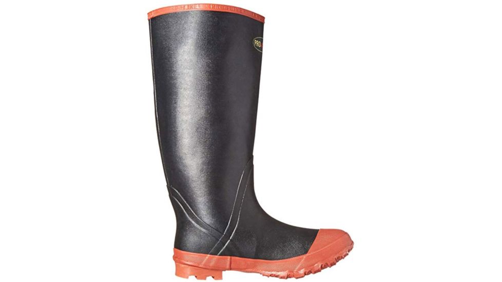 Proline Utility 16in Rubber Knee Boot - Men's, Black/Red, US 07 121M-L-07