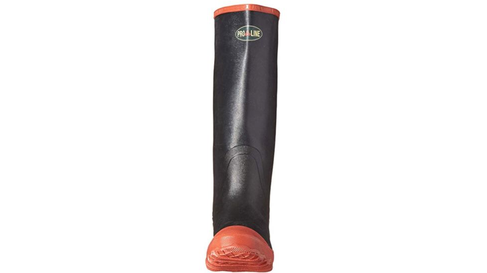 Proline Utility 16in Rubber Knee Boot - Men's, Black/Red, US 07 121M-L-07