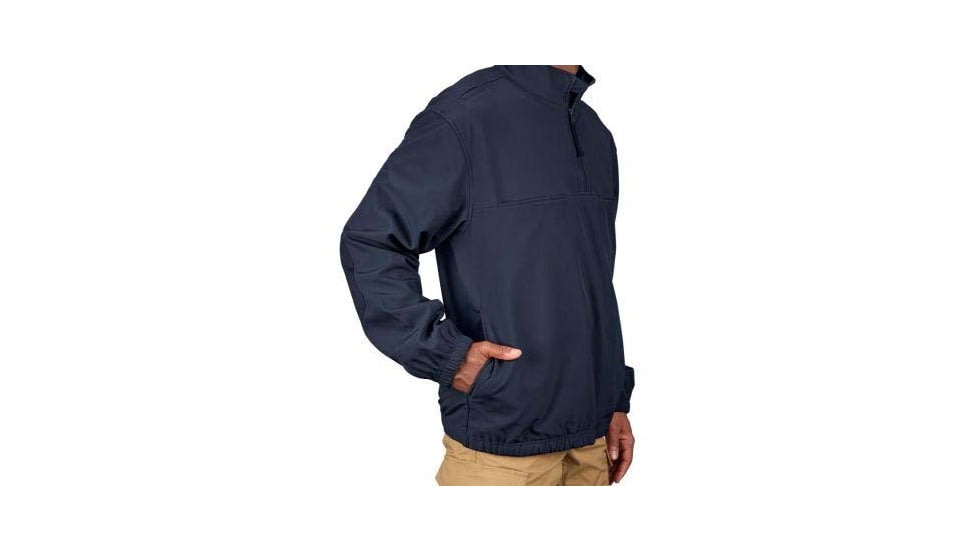 Propper 1/4 Zip Softshell Job Shirt - Mens, LAPD Navy, Extra Large, Regular Inseam, F54395Z450XL2