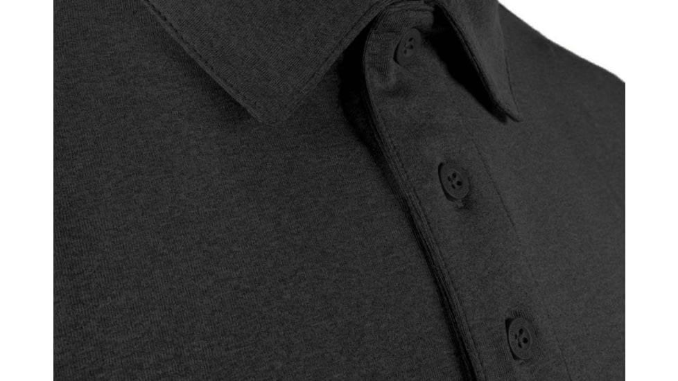 Propper EdgeTec Long Sleeve Polo - Womens, Black, XXL, F58255M001XXL