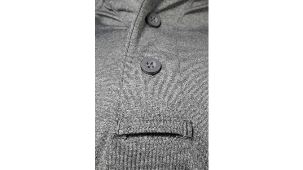 Propper EdgeTec Long Sleeve Polo - Womens, Heather Grey, XL, F58255M023XL