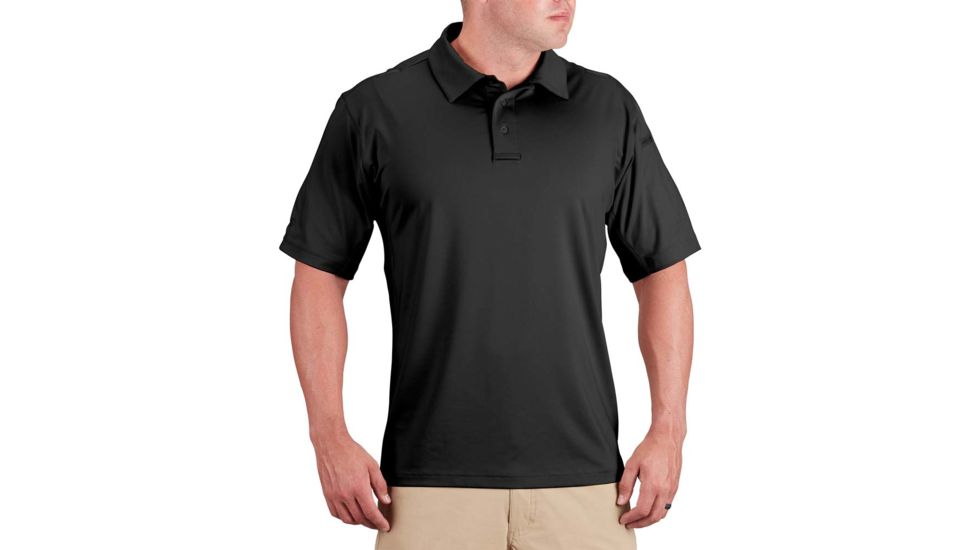 Propper EDGETEC Polo - Mens, Black, Small, F58025M001S