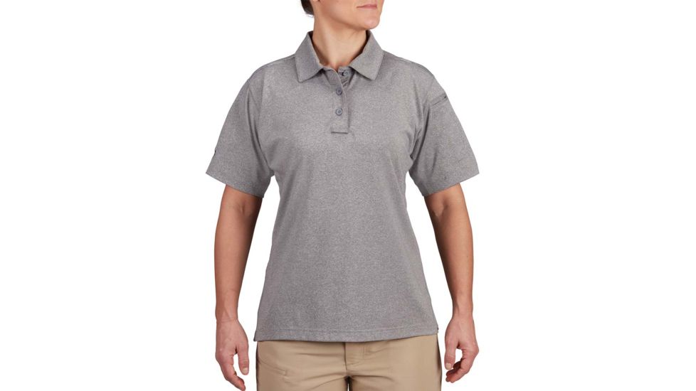 Propper EDGETEC Polo - Womens, Heather Grey, 2XL, F58035M0232XL