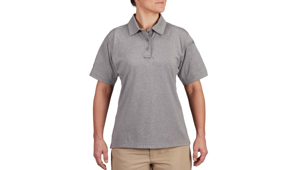 Propper EDGETEC Polo - Womens, Heather Grey, Extra Small, F58035M023XS