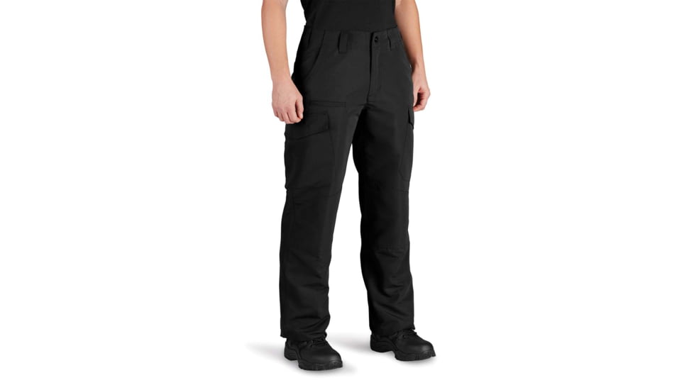 Propper EDGETEC Tactical Pants w/Side Sargo Pockets- Womens, Black, 8, Regular, F59055P0018R