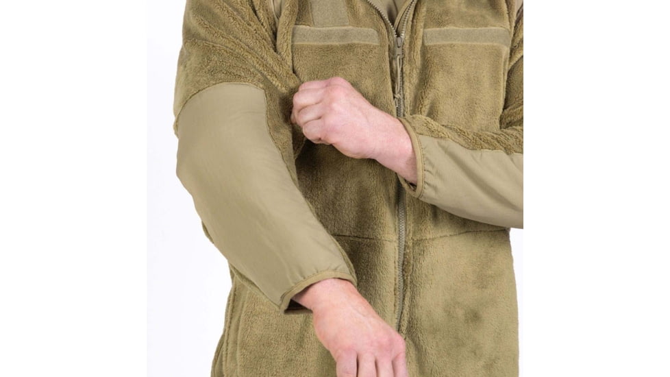 Propper Gen III Fleece Jacket - Mens, Tan, Large, Long, F549407233L3