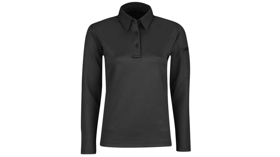 Propper I.C.E. Performance Polo Long Sleeve - Womens, Charcoal, Medium, F535772015M