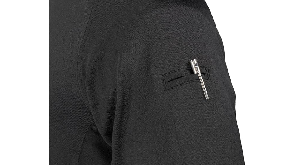 Propper Raglan Long Sleeve Utility Polo - Mens, Black, XS, F531301001XS