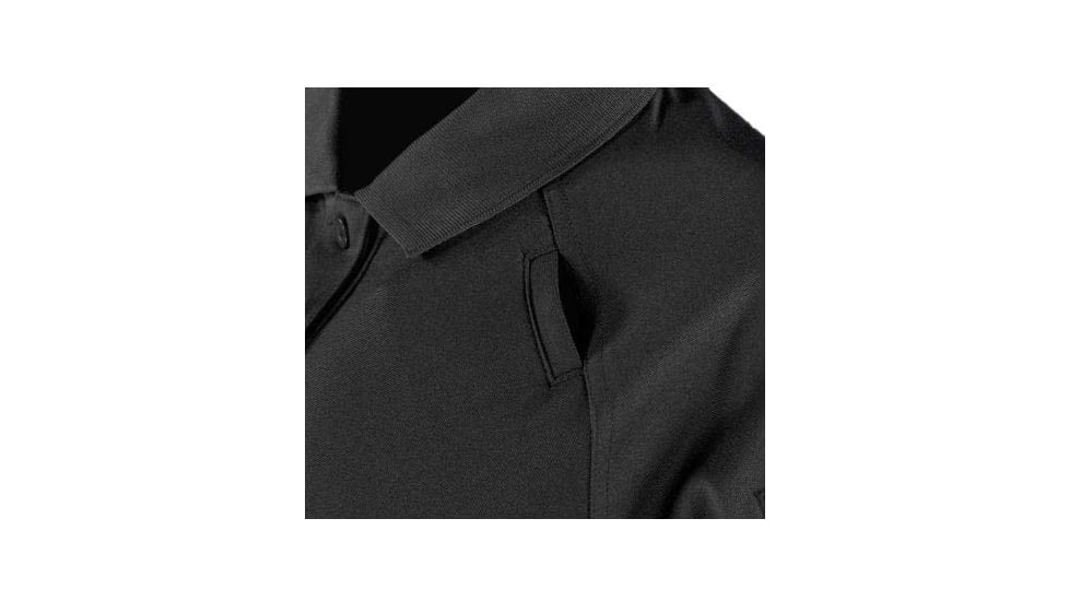 Propper Raglan Long Sleeve Utility Polo - Womens, Black, 3XL, F5310010013XL
