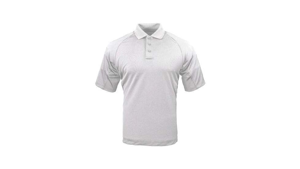 Propper Raglan Utility Short Sleeve Polo - Mens, White, S, F584201100S