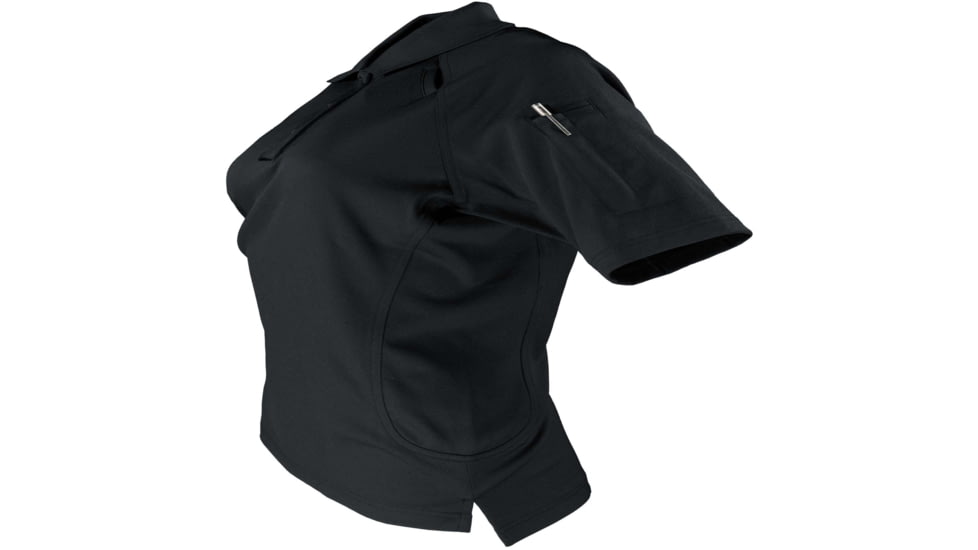 Propper Raglan Utility Short Sleeve Polo - Womens, Charcoal, S, F530901015S