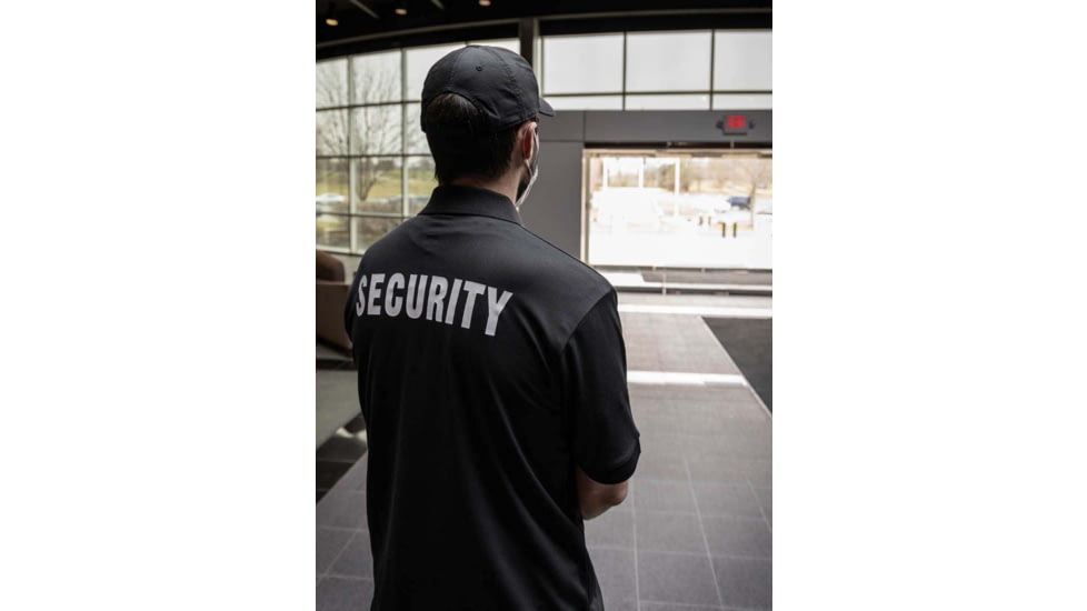 Propper Security Short Sleeve Polo - Mens, Black, 4XL, F58554C0014XL