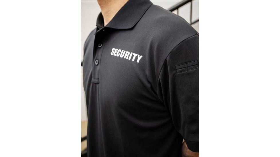Propper Security Short Sleeve Polo - Mens, Black, 4XL, F58554C0014XL