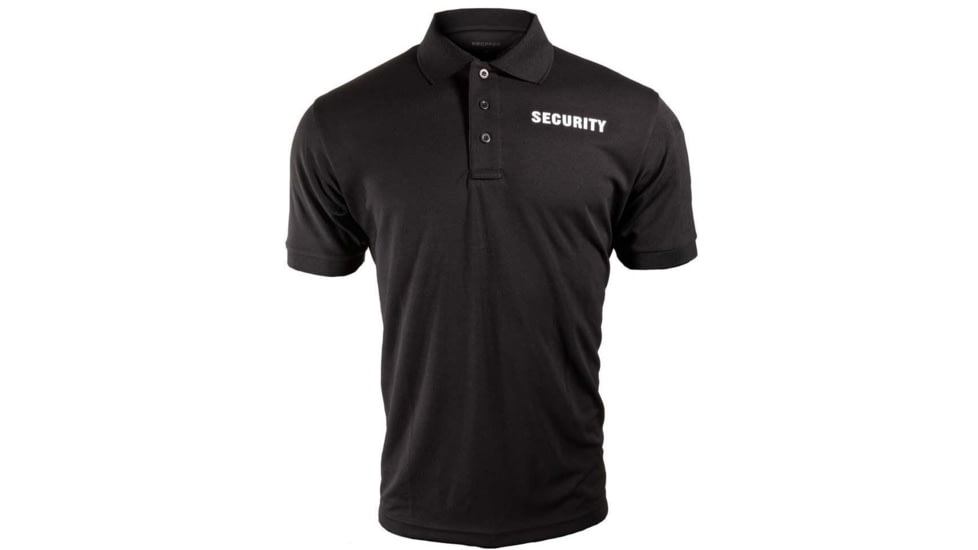 Propper Security Short Sleeve Polo - Mens, Black, 4XL, F58554C0014XL