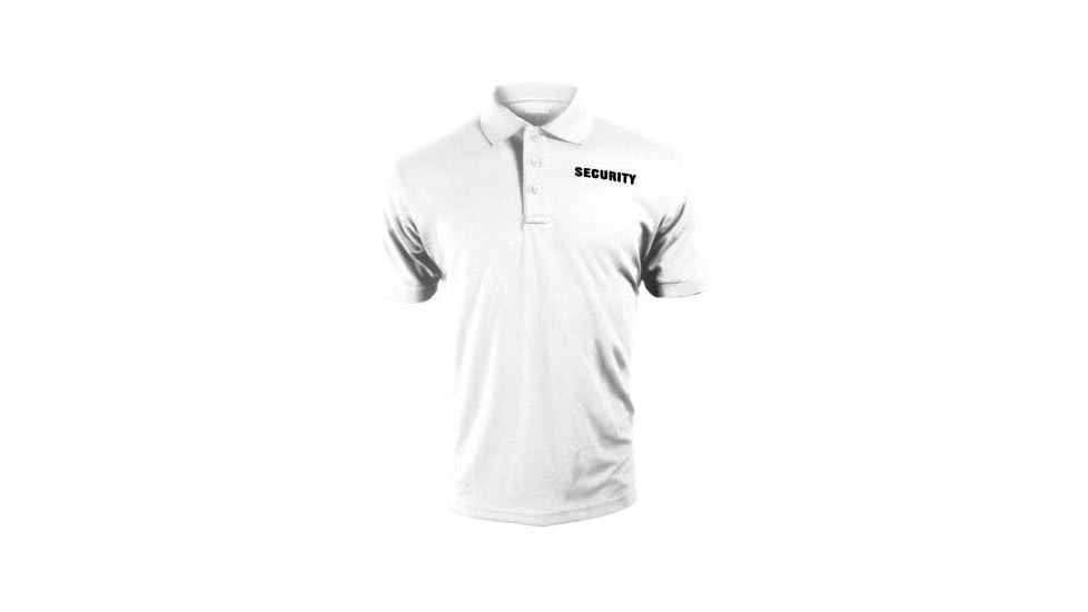 Propper Security Short Sleeve Polo - Mens, White, 3XL, F58554C1003XL