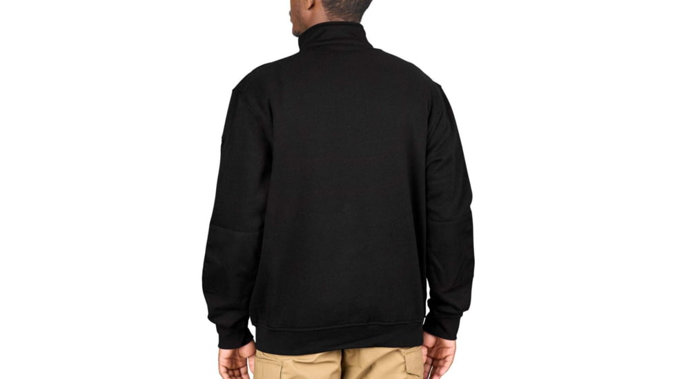 Propper Station 1/4 Zip Job Shirt - Mens, Black, Large, Long, F58366Y001L3