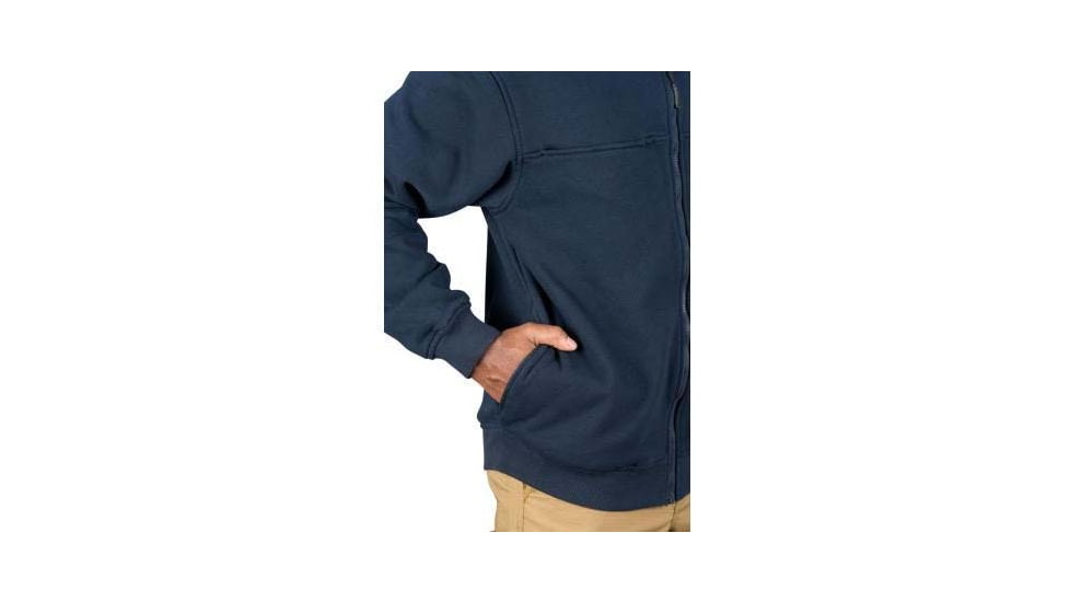 Propper Station Full Zip Job Shirt - Mens, LAPD Navy, Medium, Large, F58416Y450M3