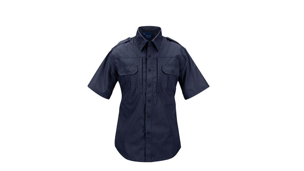 Propper F531150 Tactical Lightweight Short Sleeve Shirt, LAPD Navy, Extra Small
