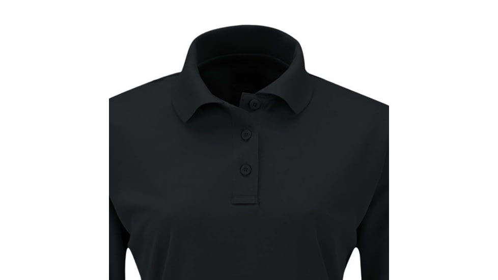 Propper Uniform Long Sleeve Polo - Womens, Charcoal, XL, F53964C015XL
