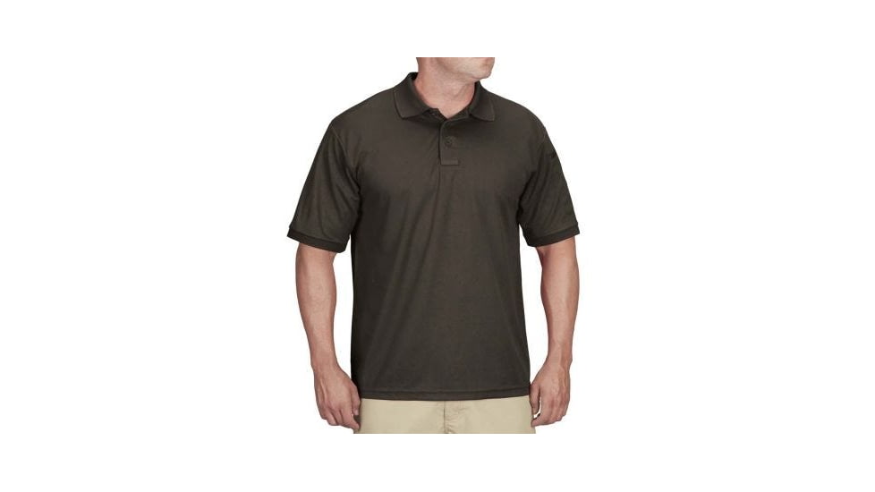 Propper Uniform Short Sleeve Polo - Men's, Large, Brown, F53554C232L
