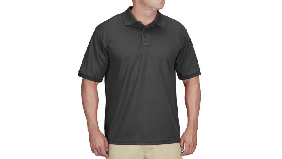 Propper Uniform Short Sleeve Polo - Men's, Small, Charcoal, F53554C015S
