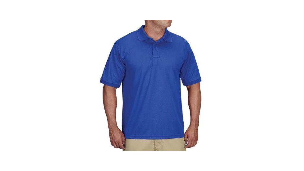 Propper Uniform Short Sleeve Polo - Men's, Large, Cobalt, F53554C452L