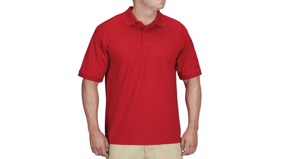 Propper Uniform Short Sleeve Polo - Men's, 3XL, Red, F53554C6003XL