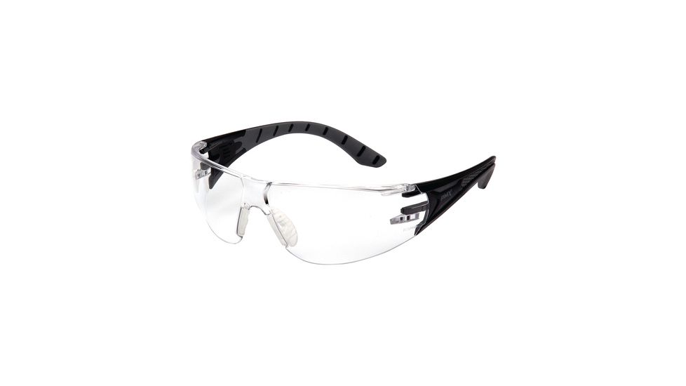 Pyramex Endeavor Plus Clear H2X Anti-Fog Lens Black/Gray Frame