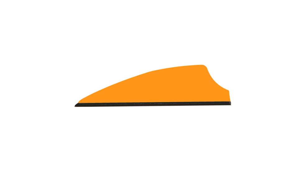 Q2i Fusion-II Vanes, Neon Orange 2.1 in. 100 pk. Q2i2044