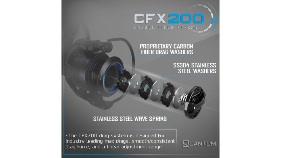 Quantum Merit Spinning Rod and Reel Combo