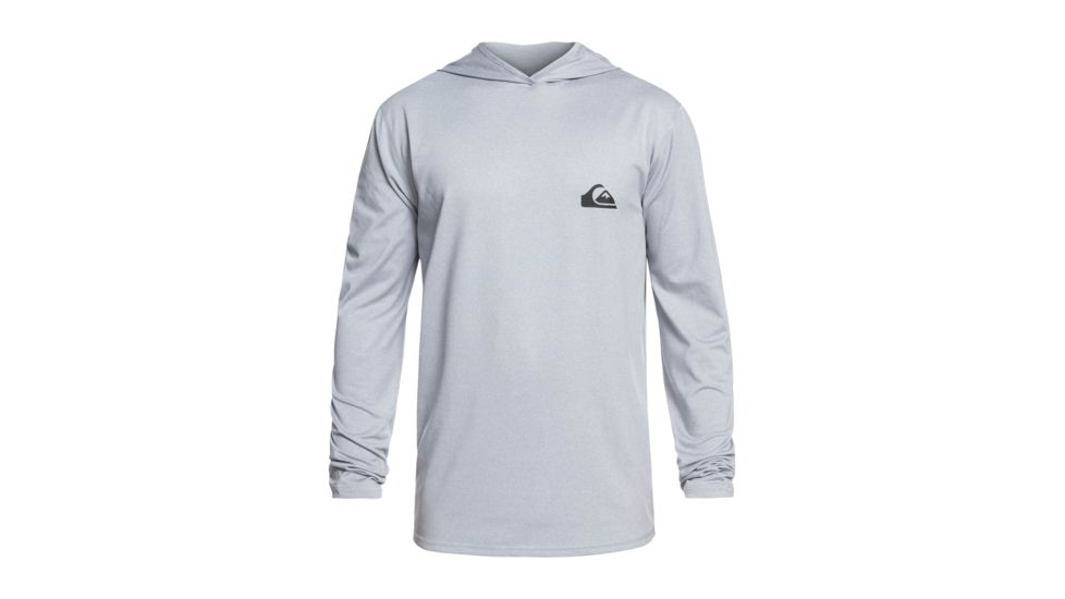 Quiksilver Dredgehooded - Mens, Light Grey Heather, Small, EQYWR03167-SGRH-S