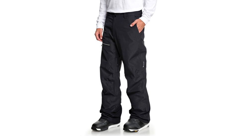 Quiksilver Forever 2L Gore-Tex Snow Pant - Mens, Black, Small, EQYTP03107-KVJ0-S