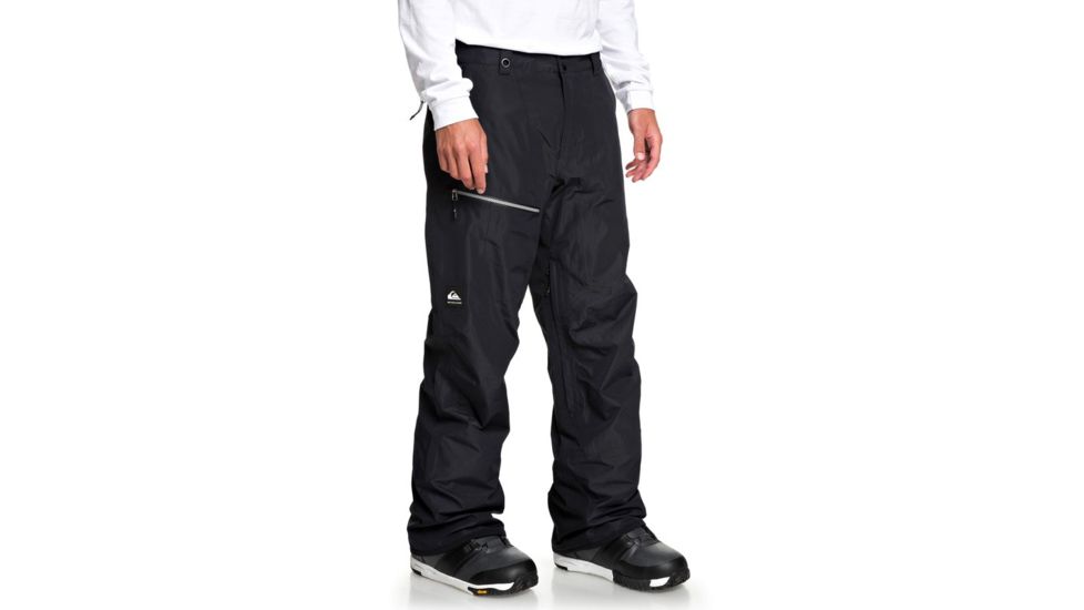 Quiksilver Forever 2L Gore-Tex Snow Pant - Mens, Black, Small, EQYTP03107-KVJ0-S