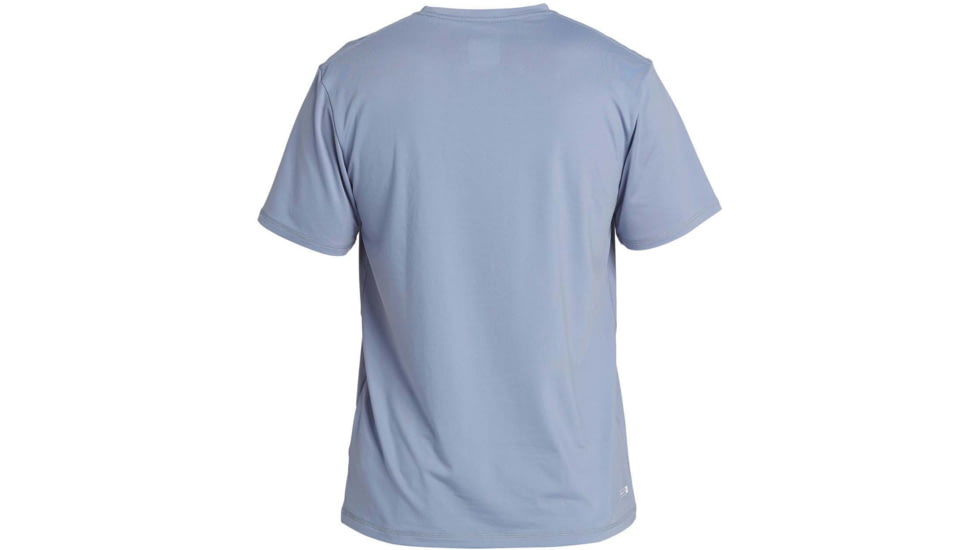 Quiksilver Heritage Short Sleeve UPF 50 Surf Tee - Mens, Stone Wash, Large, EQYWR03236-BKJ0-L