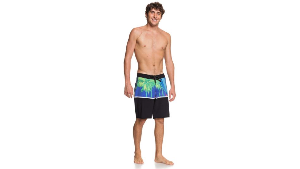 Quiksilver Highline Division 20 Boardshorts - Mens, Black, 36, EQYBS04302-KVJ6-36