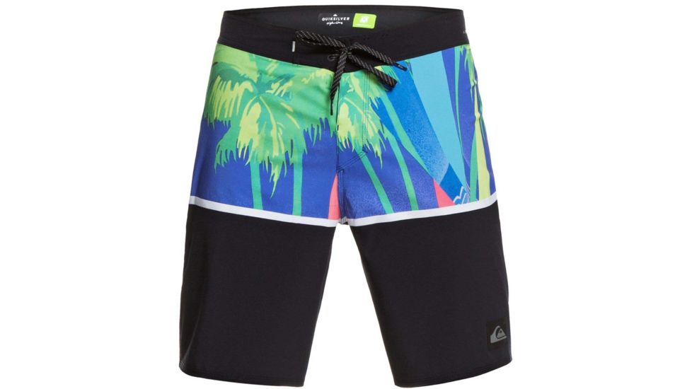 Quiksilver Highline Division 20 Boardshorts - Mens, Black, 36, EQYBS04302-KVJ6-36