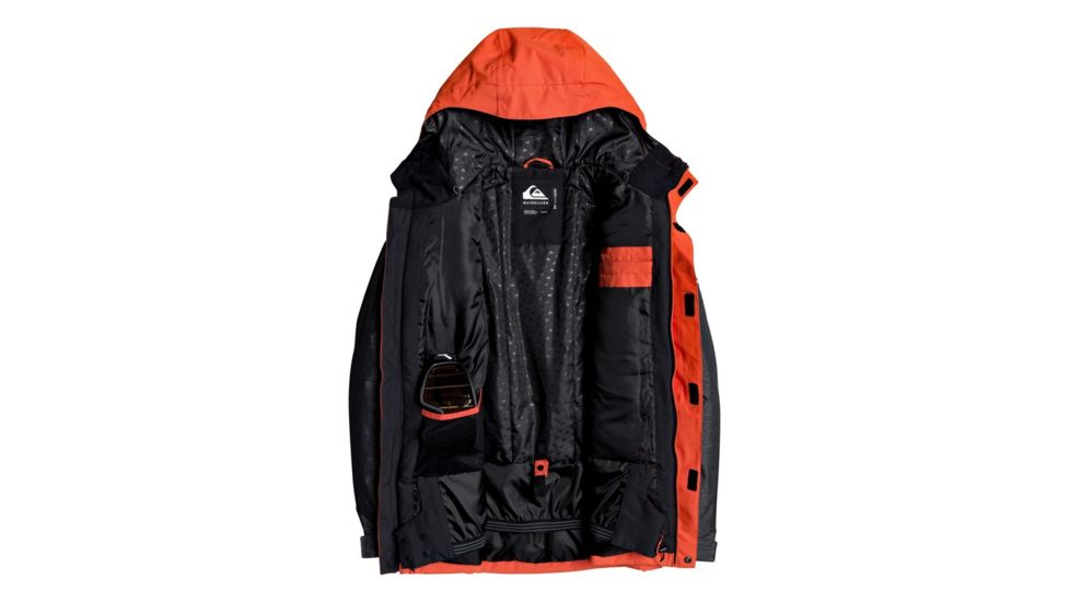 Quiksilver Mission Snow Jacket - Mens, Poinciana, Large, EQYTJ03221-NZG0-L