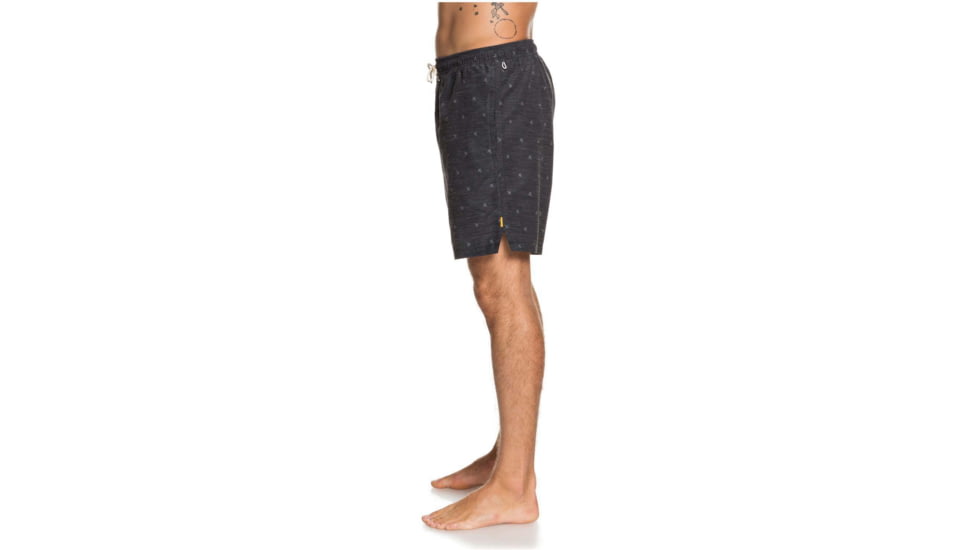 Quiksilver Waterman Airbourne Fishes 18 Volleys Shorts - Mens, Black, Medium, EQMJV03058-KVJ6-M