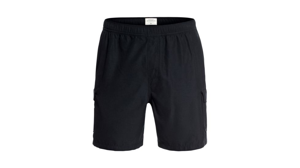 Quiksilver Waterman Balance 18 Inch Volley Boardshorts - Mens, Black, Large, EQMJV03050-KVJ0-L
