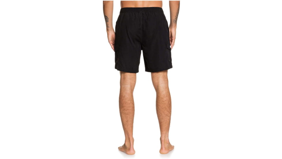Quiksilver Waterman Balance 18 Volleys Shorts - Mens, Black, Extra Large, EQMJV03057-KVJ0-XL