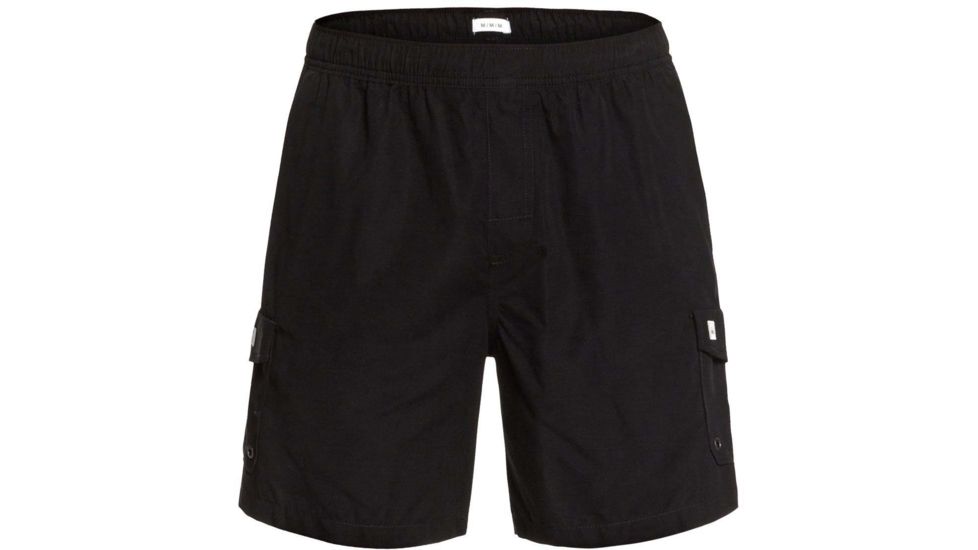 Quiksilver Waterman Balance 18 Volleys Shorts - Mens, Black, Extra Large, EQMJV03057-KVJ0-XL
